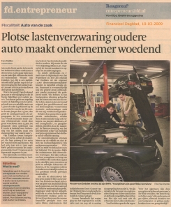 Artikel Financieel Dagblad Artikel Financieel Dagblad